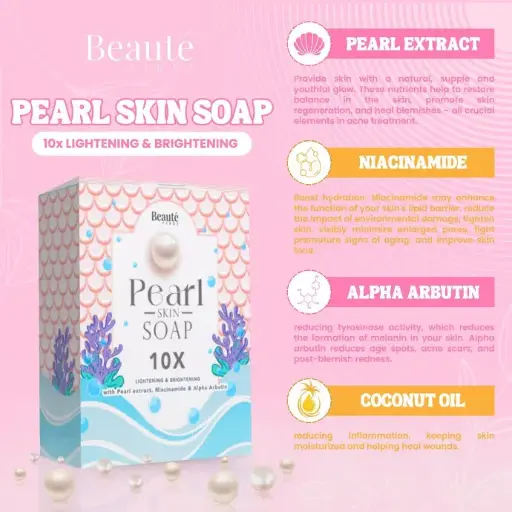 Beaute First Pearl Skin Soap